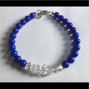Herkimer bracelet